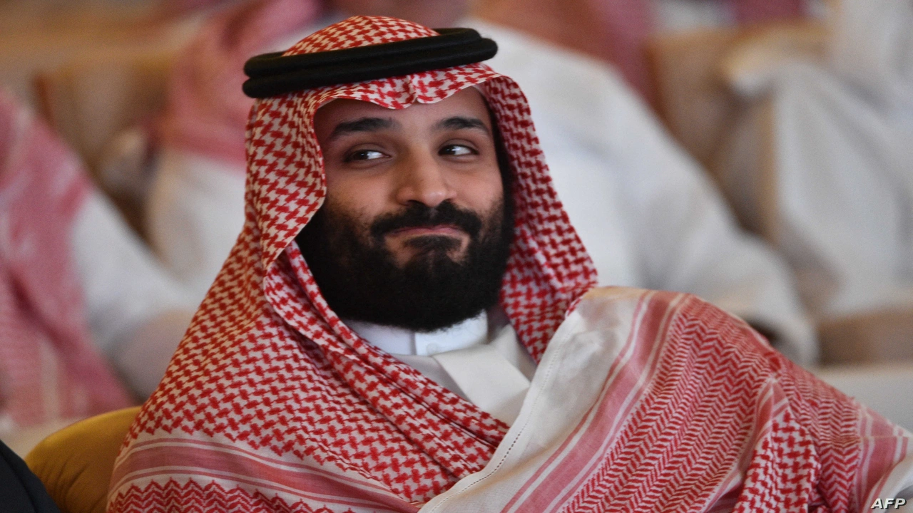 صورة معروض لولي العهد محمد بن سلمان