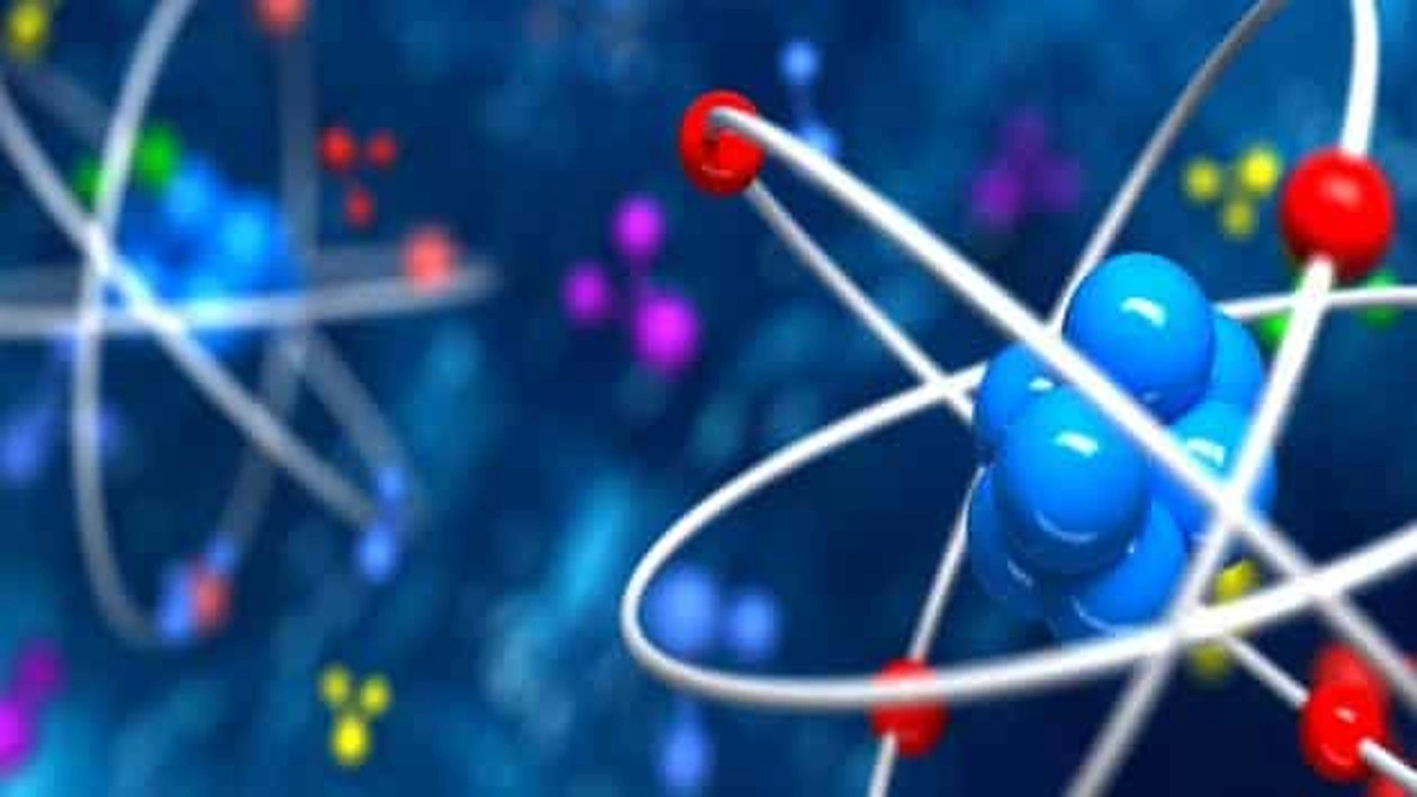 صورة مقدمة بحث كيمياء عن الذرة