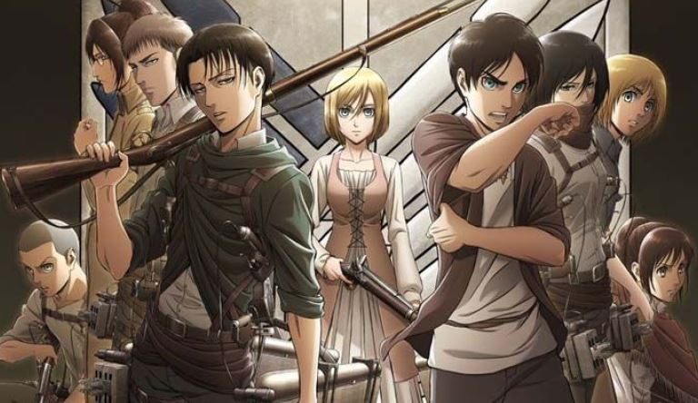 ملخص انمي هجوم العمالقة