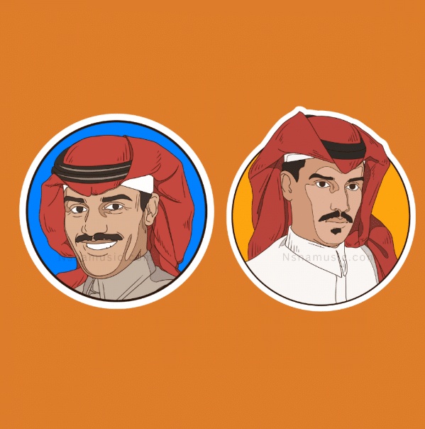 ملصقات خالد عبدالرحمن