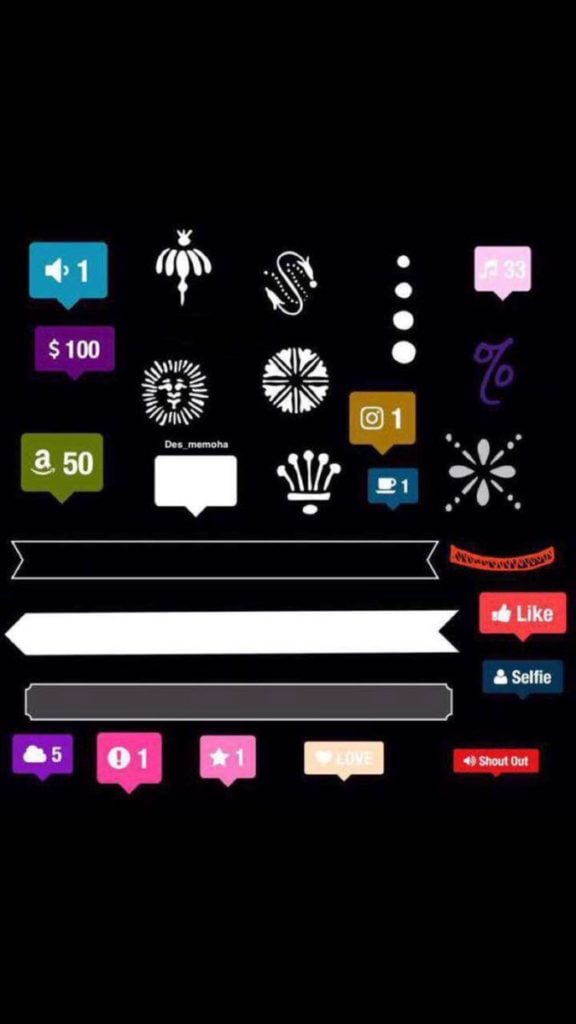 ملصقات سناب كيوت