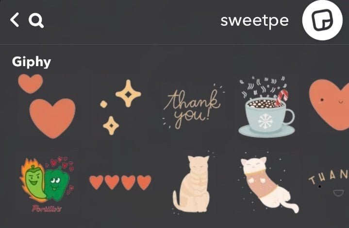 ملصقات سناب كيوت