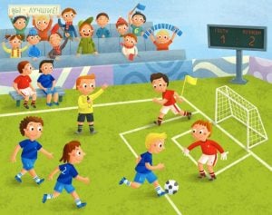 موضوع تعبير عن مباراة كرة القدم بين فريقين