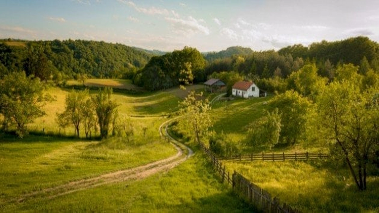 صورة موضوع عن القرية