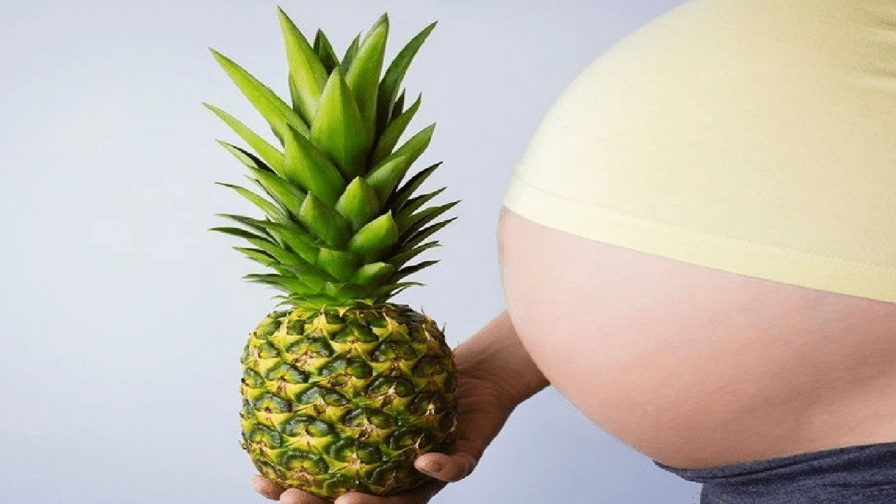 صورة مين استخدمت عصير الاناناس وحملت