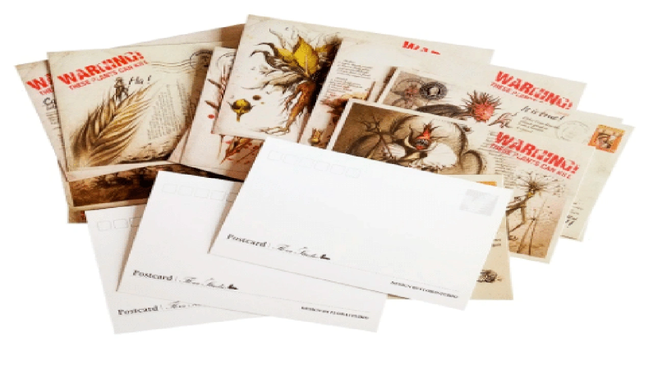 صورة نموذج بطاقة بريدية