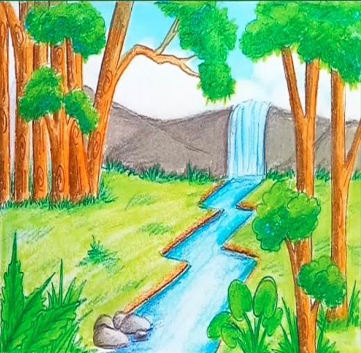 رسومات تلوين طبيعة