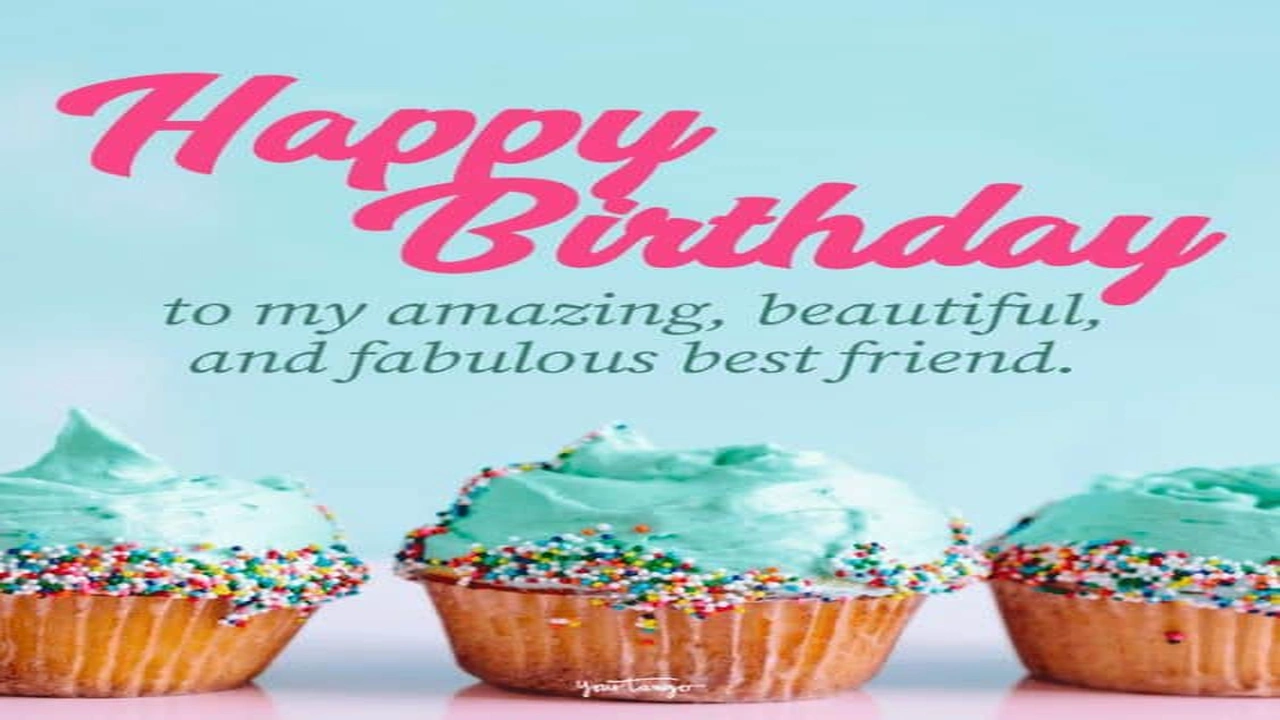 صورة Happy birthday text to a friend