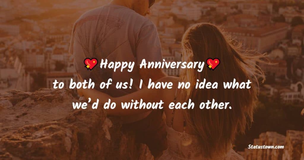 anniversary messages for us