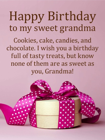 birthday messages for grandma