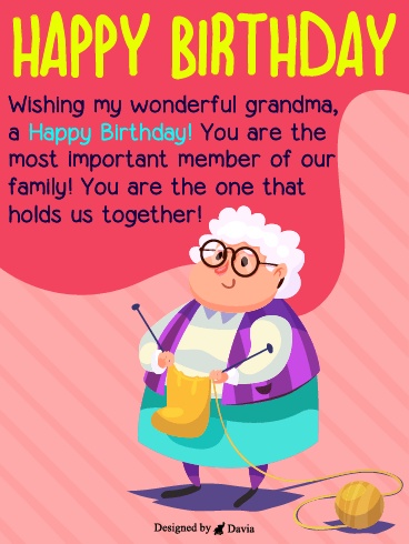 birthday messages for grandma