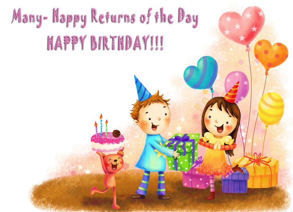 birthday messages for kids