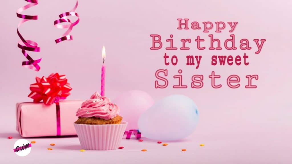 birthday messages for sister