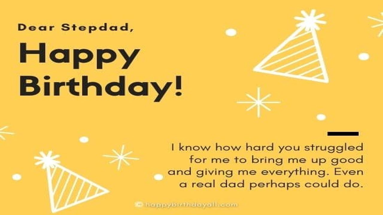 صورة birthday messages for stepdad