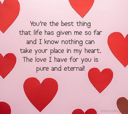 heart touching message for him