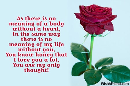love messages for girlfriend