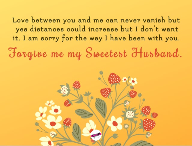 love messages for him to say sorry