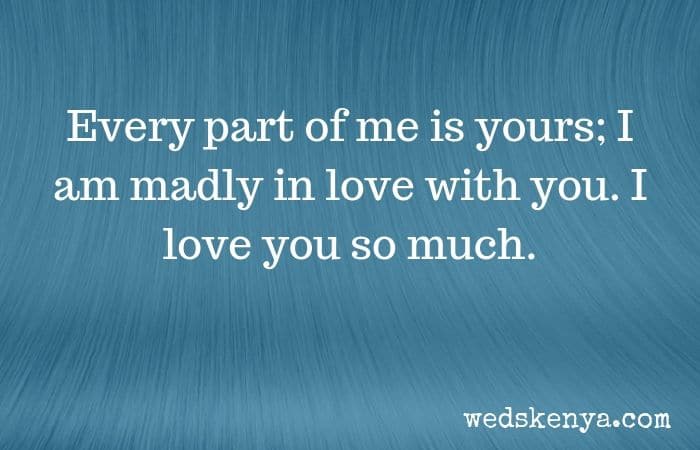 love messages for him