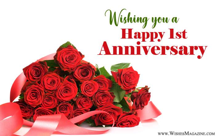 love messages for one year anniversary