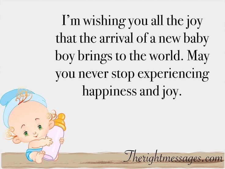 new baby messages for colleagues