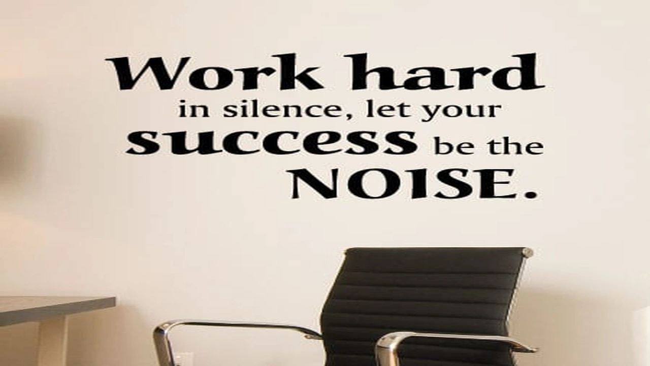 صورة quotes about working in silence
