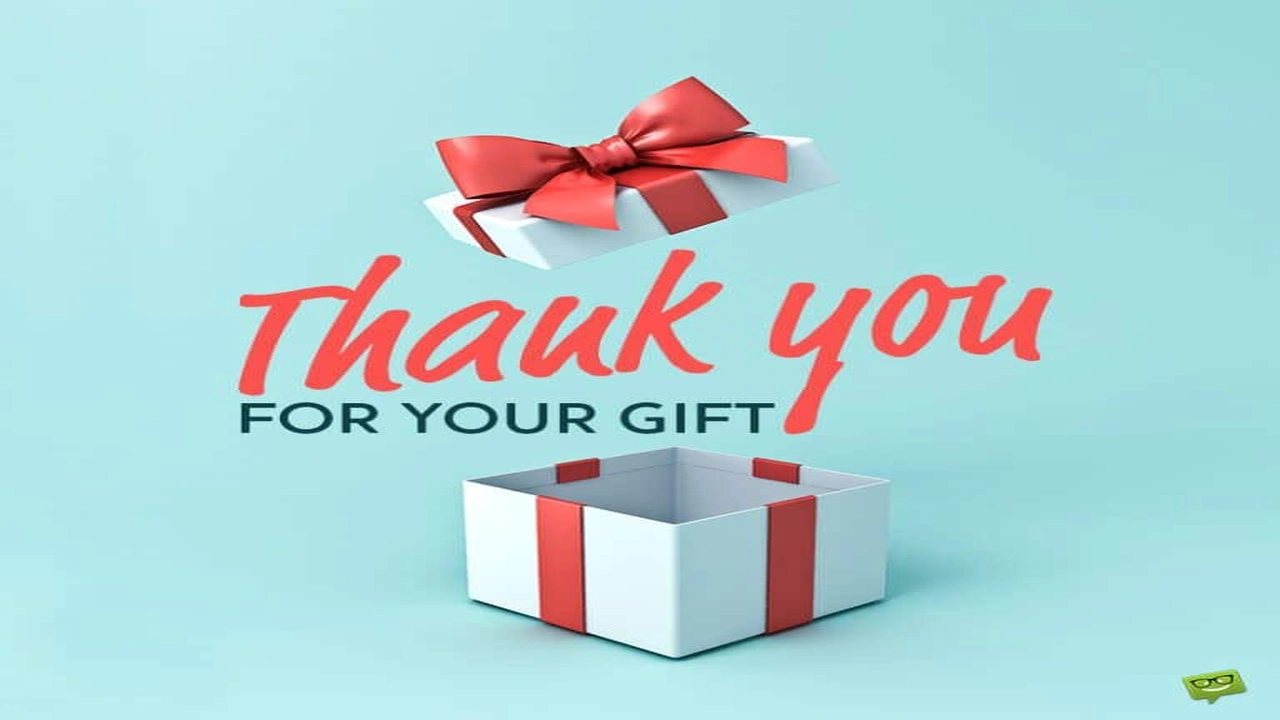 صورة thank you quotes for gift