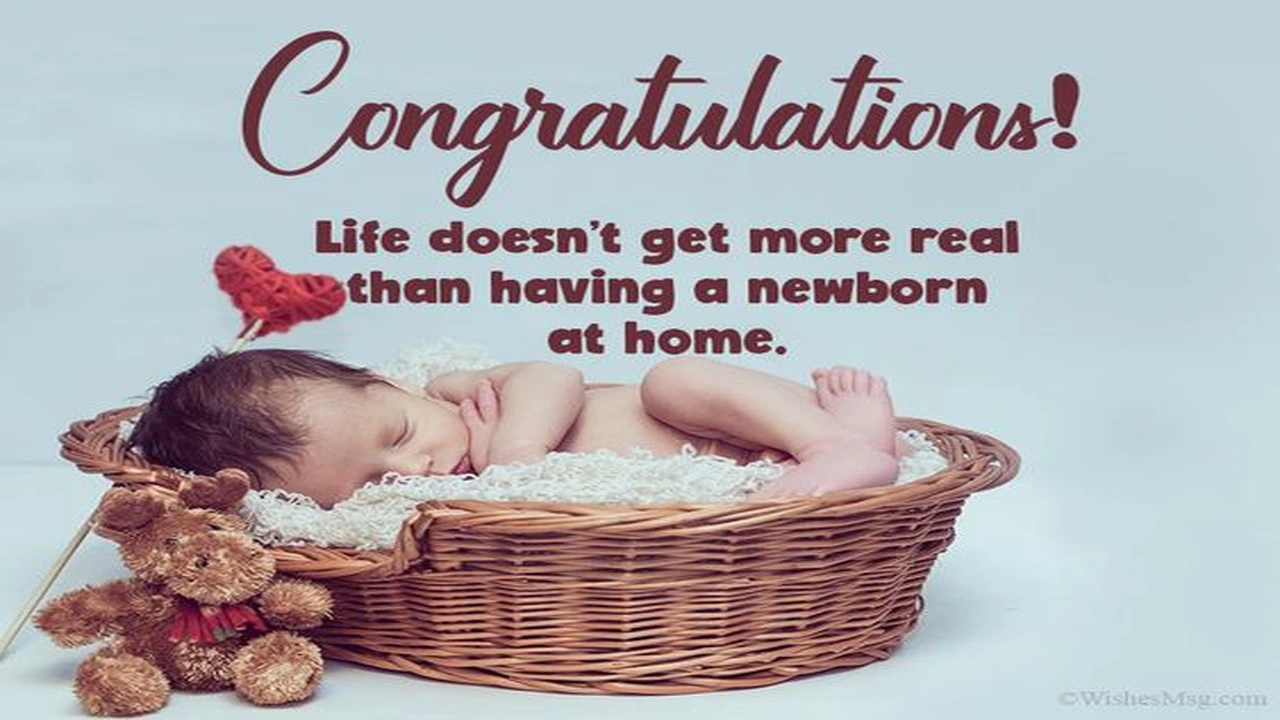 صورة welcome message for new born baby