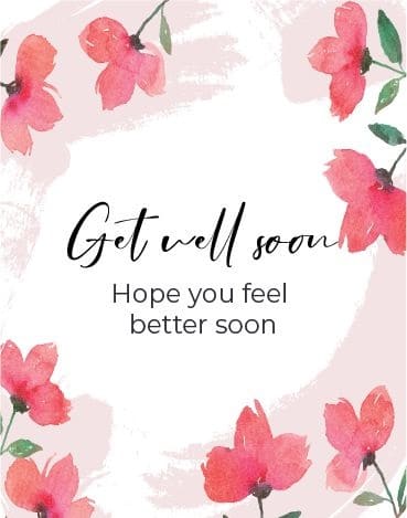 words of thanks for get well wishes