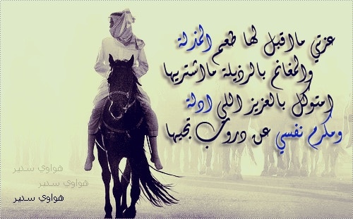 أبيات شعر للمتنبي عن عزة النفس