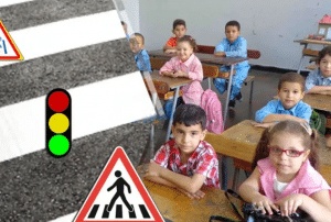 أخطار الطريق للأطفال