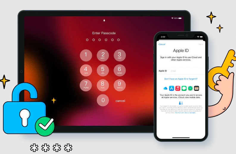 إزالة قفل الشاشة بدون فورمات
