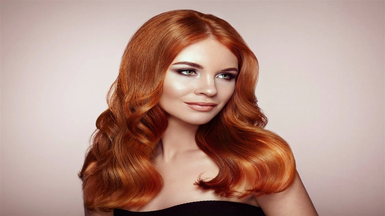 صورة إزالة لون الحناء البرتقالي من الشعر