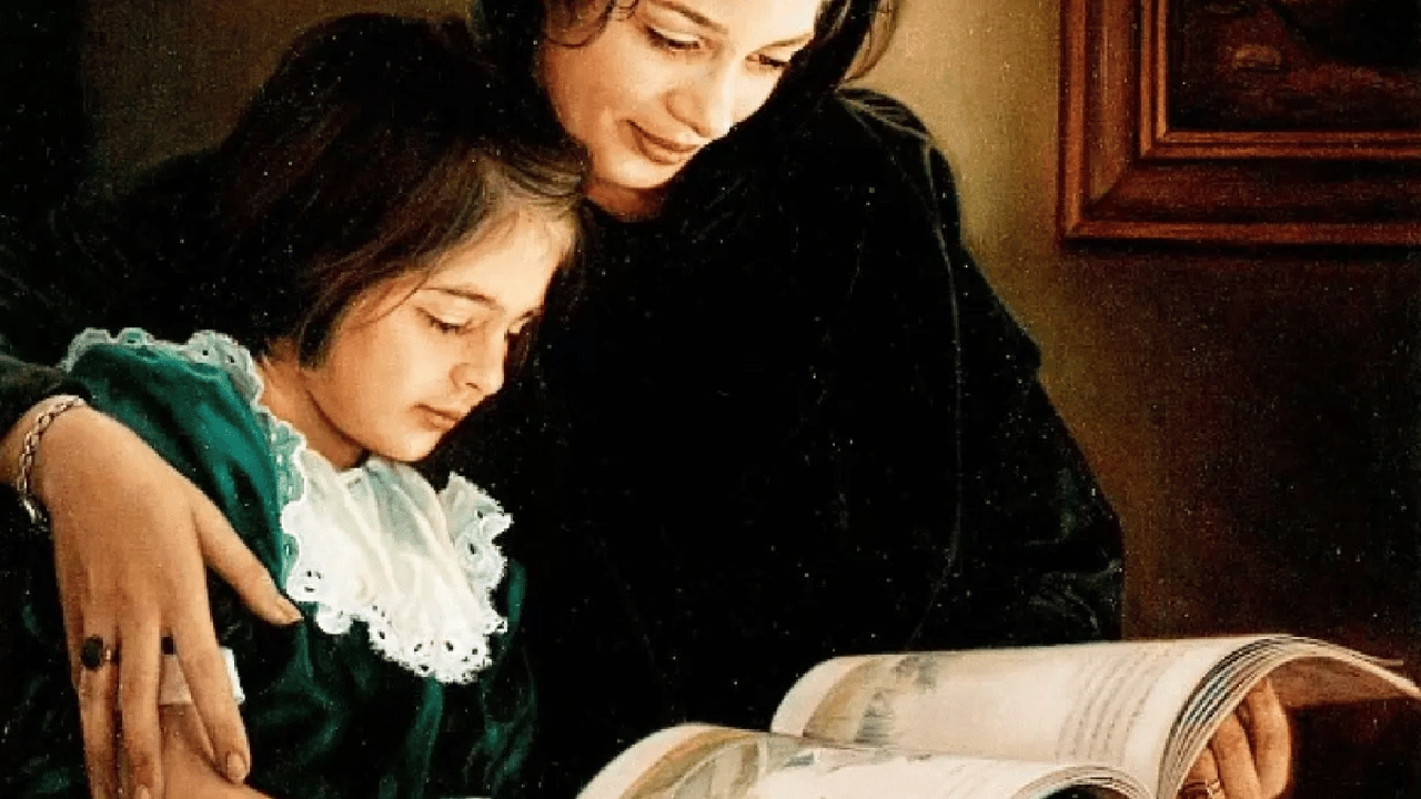 صورة ابيات شعر جاهلي عن الام