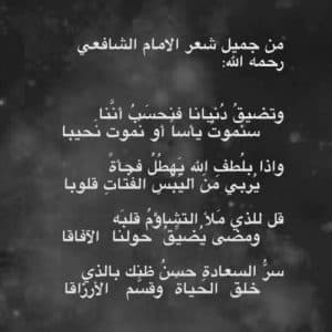 ابيات شعر جميلة عن الحياة