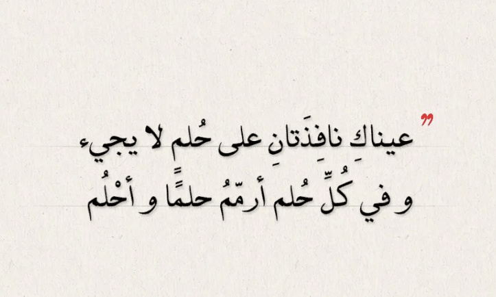 ابيات شعر عن تحقيق الحلم