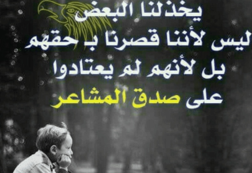 ابيات شعر عن خذلان الحبيب