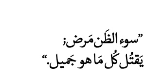 ابيات شعر في سوء الظن