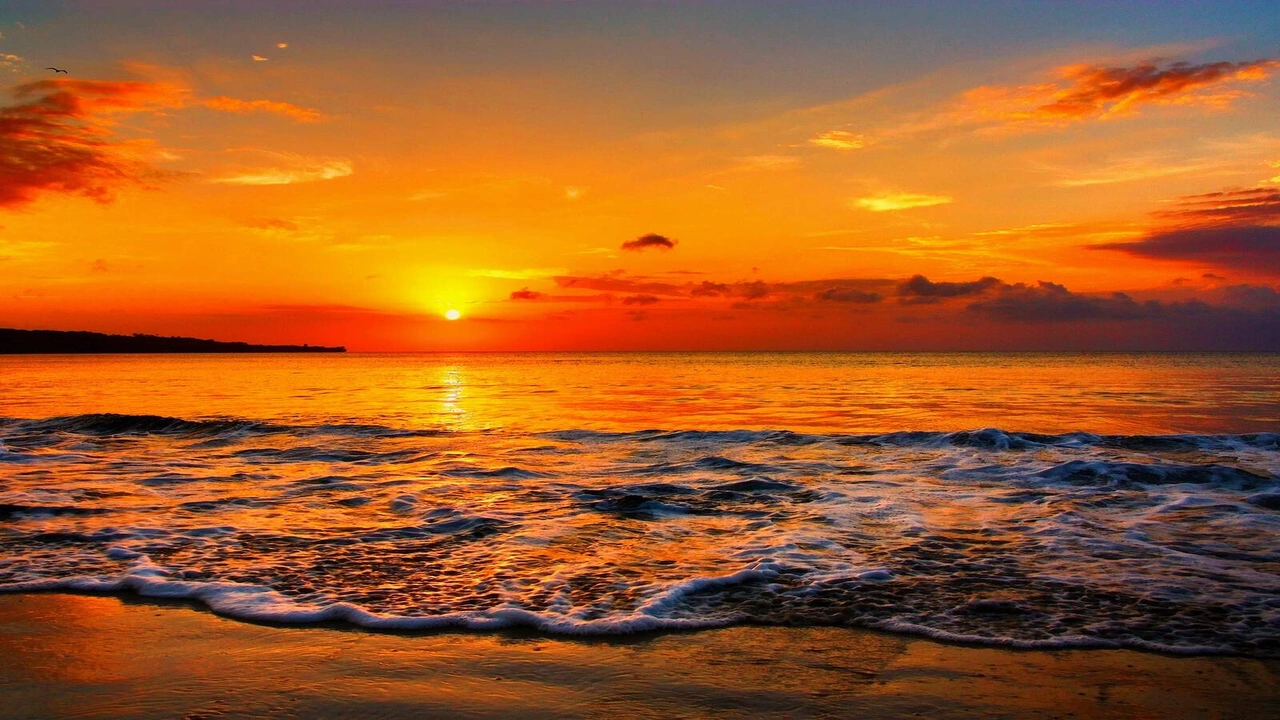 صورة ابيات شعر في غروب الشمس