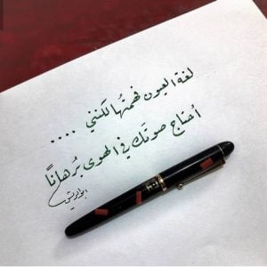 ابيات شعر في لغة العيون