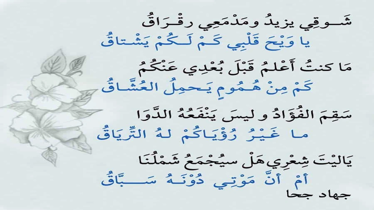 صورة ابيات شعرية تويتر