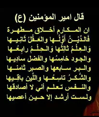 ابيات شعرية عن الأخلاق