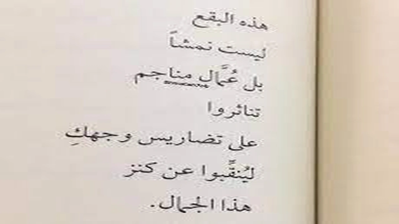 صورة اجمل ما قيل عن النمش