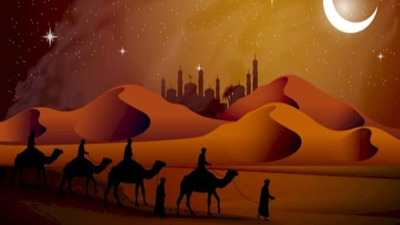 صورة اذاعة مدرسية عن الهجرة النبوية