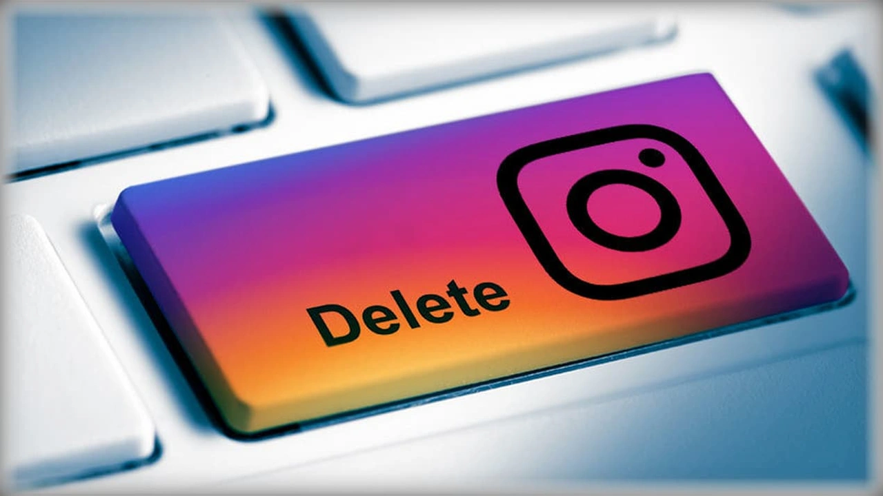 صورة ازالة حساب انستقرام من الهاتف