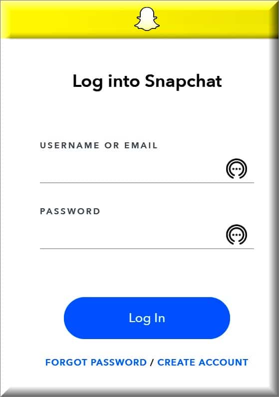 استرجاع حساب سناب شات معطل