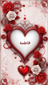اسم فاطمة في قلب