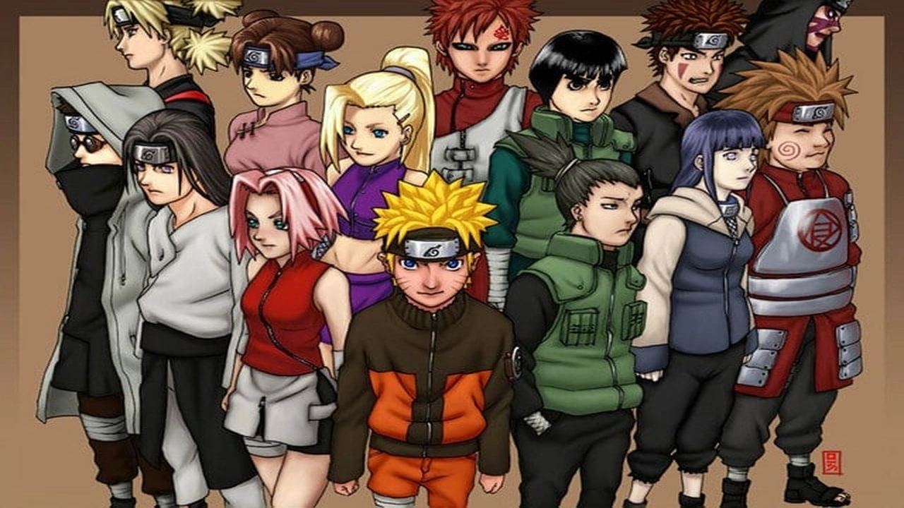 صورة اسماء شخصيات انمي ناروتو بالانجليزي