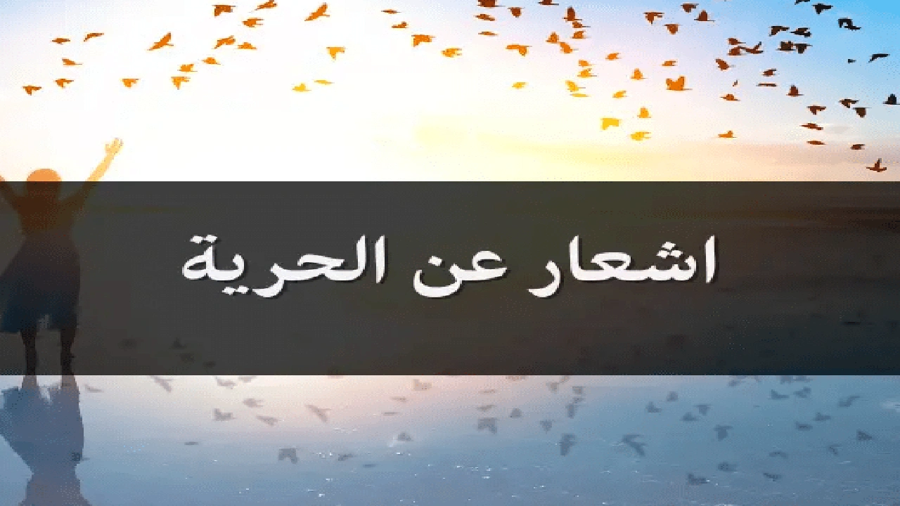 صورة اشعار عن الحرية