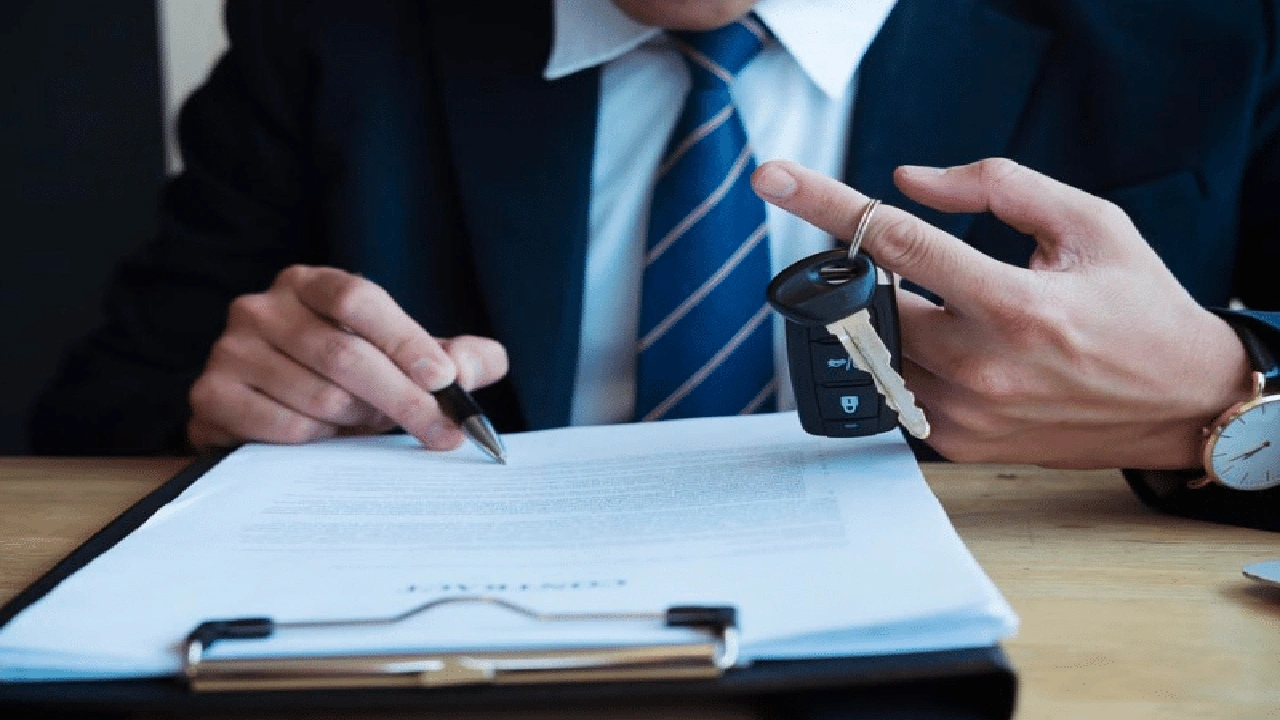 صورة اقرار استلام سيارة ايجار