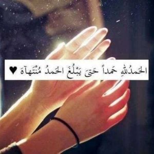 الحمد لله حتى يبلغ الحمد منتهاه